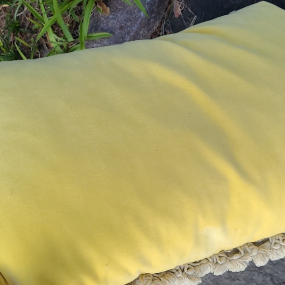 Aubusson  petit  point  floral  tassel  rectangular  pillow - Picture 13 of 16